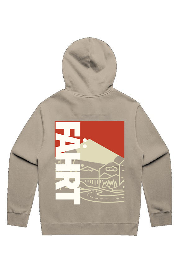 MENS RELAX FADED HOOD